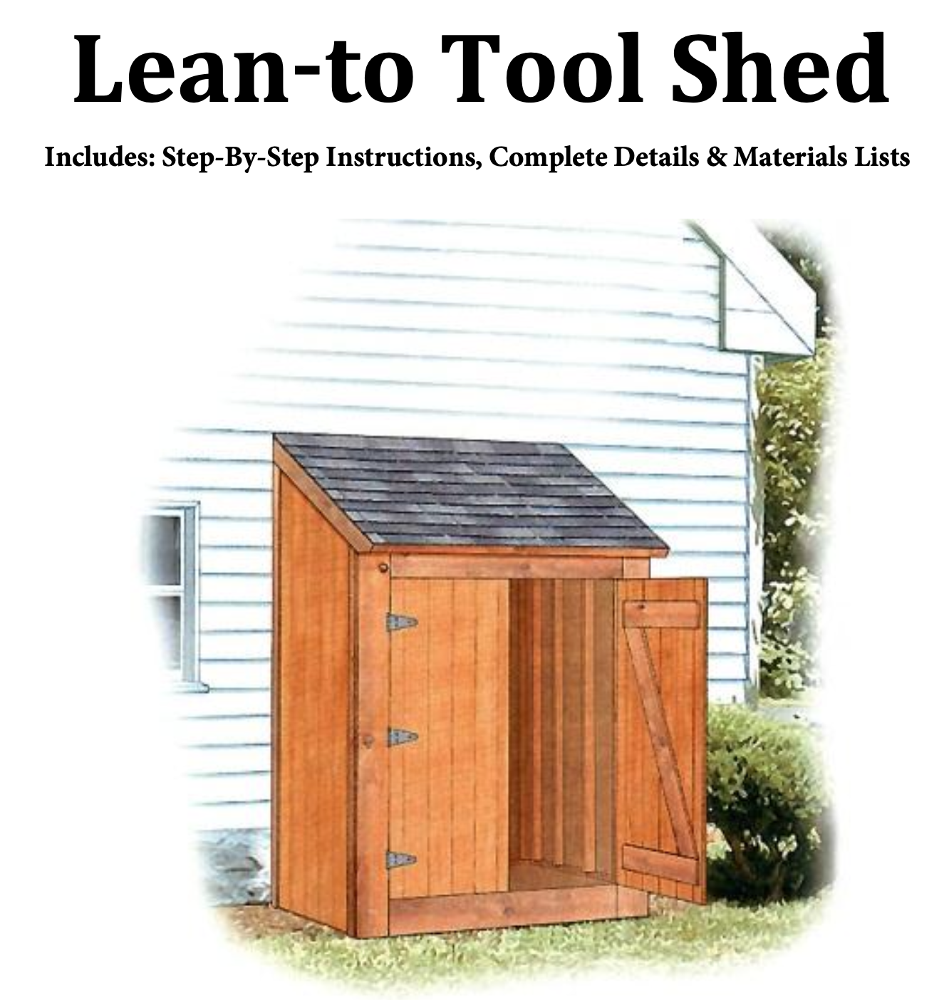 Lean-To Shed Lean-To Shed